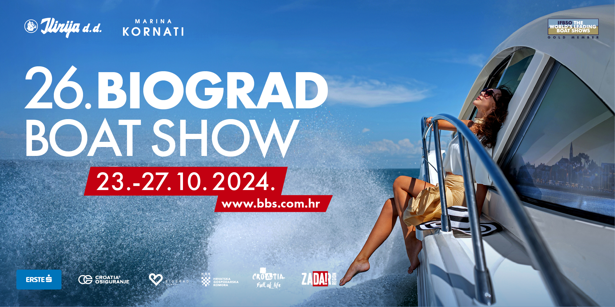 Join Bruneko Yacht Chater at the 26th Biograd Boat Show!