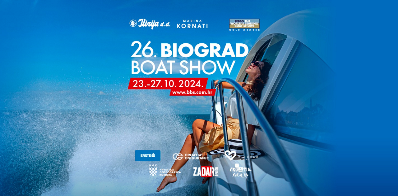 Join Bruneko Yacht Chater at the 26th Biograd Boat Show!