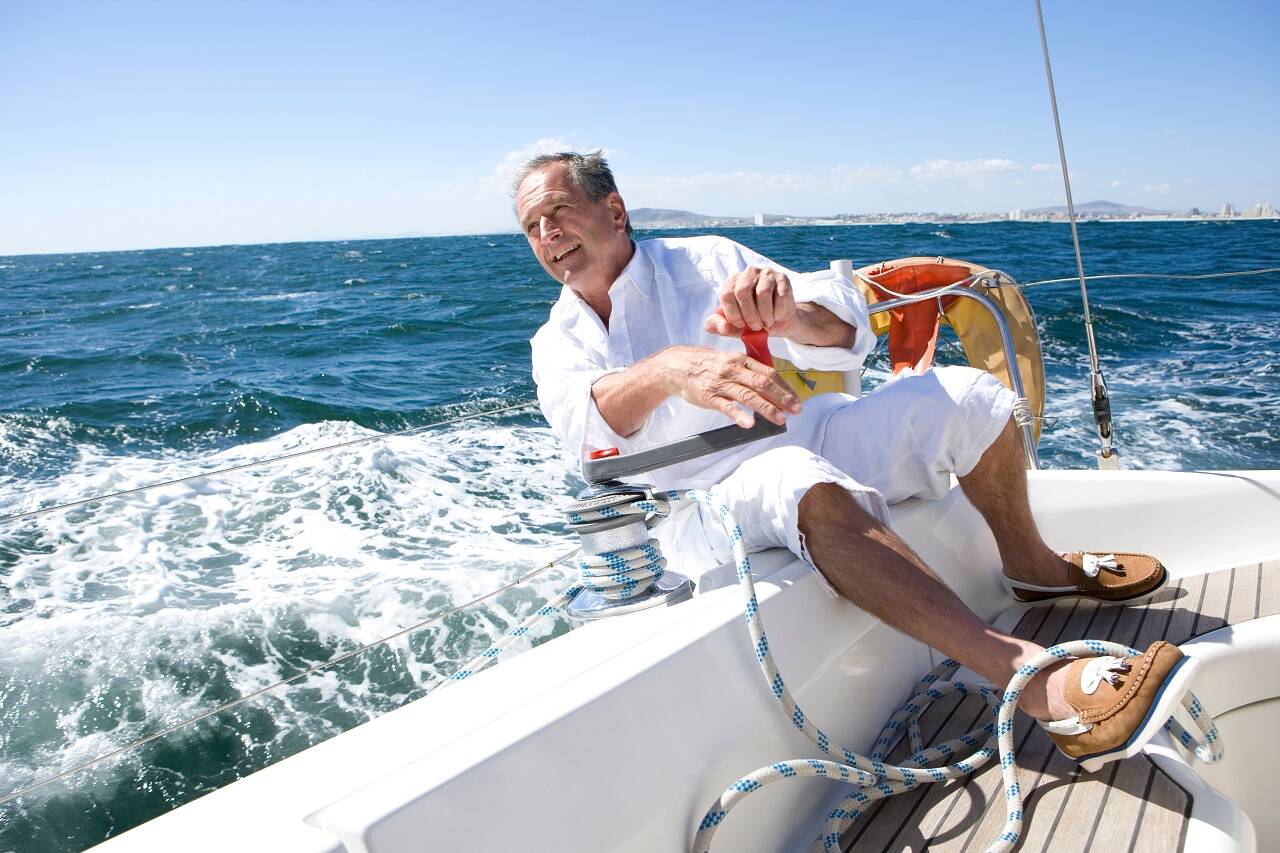 Hire a professional skipper for maximum relaxation on sea!